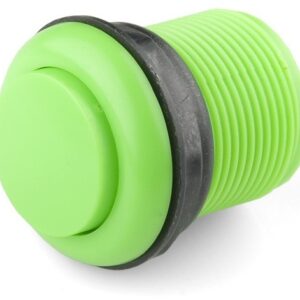 Botão Pulsador p/ Consolas de Arcade 12V/1A (35 x 46mm) - Verde
