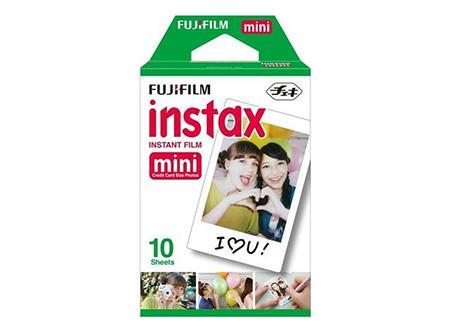 Papel Fotográfico p/ Instax Mini Glossy-10f 5.4x8.6cm (10 Fotografias) - FUJIFILM