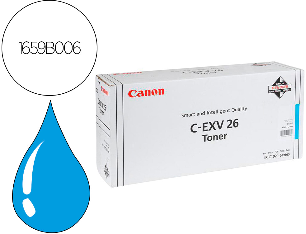 Toner EXV26C (Ciano) - CANON