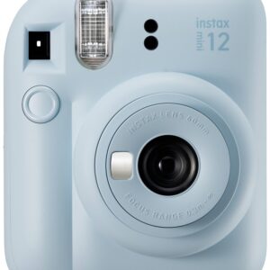 Máquina Fotográfica Instantânea Instax Mini 12 (Azul Pastel) - FUJIFILM