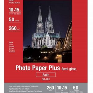 Papel Fotogr?fico Plus 10x15cm (50 Folhas) - CANON