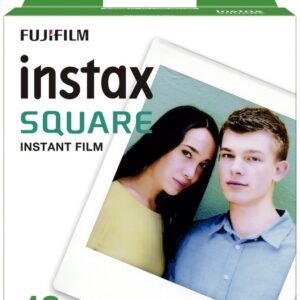 Papel Fotográfico 54 x 86 mm p/ Instax Square (10 Fotografias) - FUJIFILM