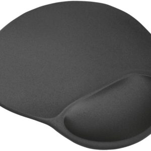 Tapete p/ Rato com Apoio de Pulso (Preto) - TRUST