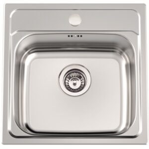 Lava Loiça New Manaus 480x480mm (Aço Inoxidável Polido) - RODI