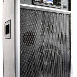 Coluna Amplificada Port?til 8 250W CD/MP3/USB/SD/2xUHF/BLUETOOTH (ST100 MK2) - VONYX