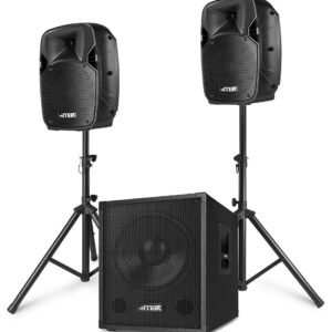 Sistema Som Amplificado 2.1 12 700W (MX700) - MAX