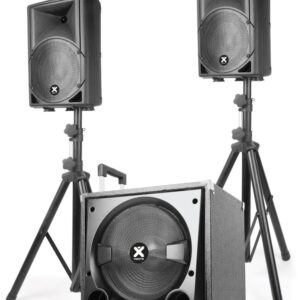 Sistema Som Bi-Amplificado BLUETOOTH/USB/SD/MP3 800W (VX800BT 2.1) - VONYX