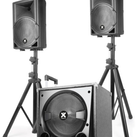 Sistema Som Bi-Amplificado BLUETOOTH/USB/SD/MP3 800W (VX800BT 2.1) - VONYX