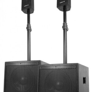 Sistema Som Amplificado BLUETOOTH/USB/SD/MP3 1000W (VX1000BT 2.2) - VONYX