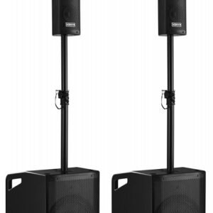 Sistema Som Amplificado BLUETOOTH/USB/SD/MP3 1150W (VX1050BT 2.2) - VONYX