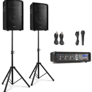 Sistema Som PA Completo VX210 - VONYX
