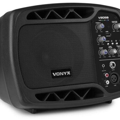 Coluna Amplificada Monitor 5 80W MP3/USB/BLUETOOTH (V205B) - VONYX