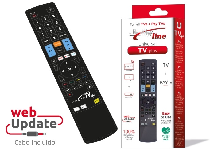 Comando Universal 2 Equipamentos (TV ELEGANTE) - Jolly Line