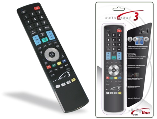 Comando Universal 3 Equipamentos (UNIVERSAL 3 ELEGANT) - Jolly Line