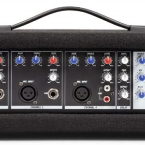 Mesa de Mistura Amplificada 4 Canais 800W c/ USB/MP3/AUX/BLUETOOTH (PDM-C405A) - Power Dynamics