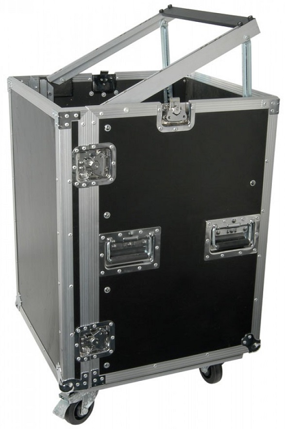 Rack Metálica 19 8U + 16U c/ Rodas (PD-F16U8) - Power Dynamics
