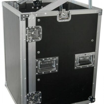Rack Metálica 19 8U + 12U c/ Rodas (PD-F12U8) - Power Dynamics