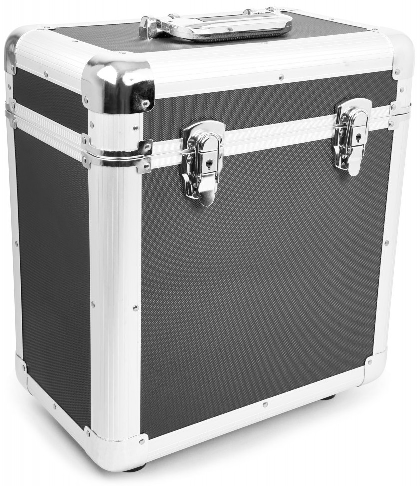 Mala Transporte Discos Vinil 12 (RC80) Preto - Power Dynamics