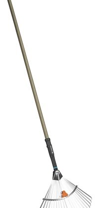 Vassoura Ancinho Ajustável p/ Folhas Natureline (50cm) - GARDENA
