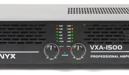 Amplificador PA Profissional 2x 750W (SKY-1500 II) - VONYX