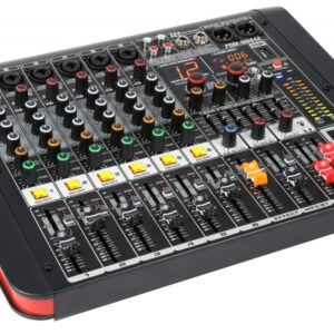 Mesa de Mistura Amplificada 6 Canais 400W c/ USB/MP3/BLUETOOTH (PDM-M604A) - Power Dynamics
