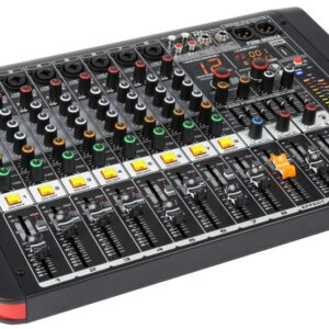 Mesa de Mistura Amplificada 8 Canais 400W c/ USB/MP3/BLUETOOTH (PDM-M804A) - Power Dynamics