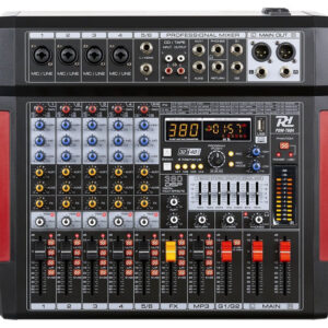 Mesa de Mistura 6 Canais c/ USB/BT/DSP (PDM-T604) - Power Dynamics