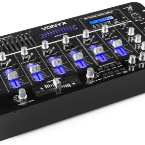 Mesa de Mistura 6 Canais 19 com SD/USB/MP3/LED/Bluetooth (STM-3007) - VONYX