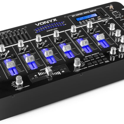 Mesa de Mistura 6 Canais 19 com SD/USB/MP3/LED/Bluetooth (STM-3007) - VONYX