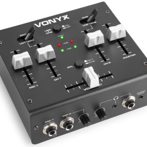 Mesa de Mistura Stereo 3 Canais DJ/USB (VDJ2USB) - VONYX