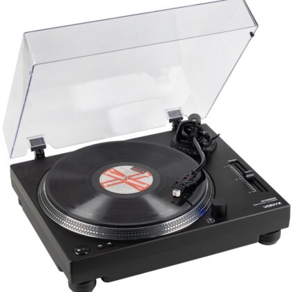 Gira Discos DJ 33/45 RPM c/ Acionamento por Correia (DT3000) - VONYX
