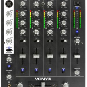 Mesa de Mistura DJ 4 Canais com USB (STM-7010) - Skytec
