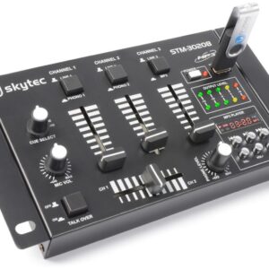 Mesa de Mistura 6 Canais com USB/MP3 (STM-3020B) - VONYX