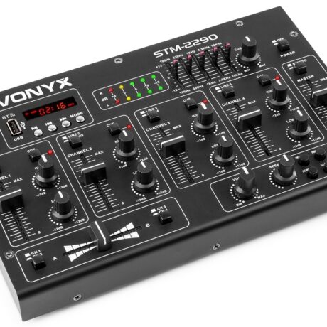 Mesa de Mistura 8 Canais com Efeitos USB/SD/MP3/BLUETOOTH (STM2290) - VONYX