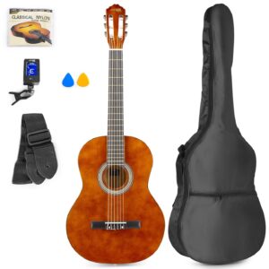 Pack Soloart Guitarra Clássica + Acessórios (Madeira Escura) - MAX