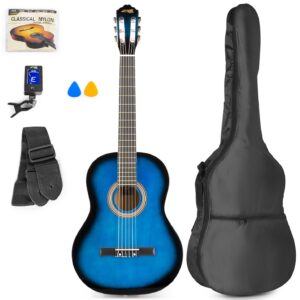 Pack Soloart Guitarra Clássica + Acessórios (Azul) - MAX