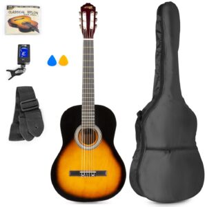 Pack Soloart Guitarra Clássica + Acessórios (Castanho) - MAX