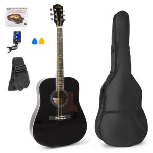Pack Solojam Guitarra Acústica + Acessórios (Preto) - MAX