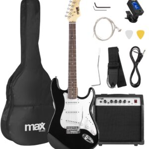 Pack GIGKIT Guitarra Eléctrica + Amplificador 6 40W (Preto) - MAX