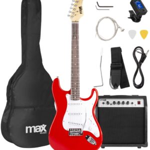 Pack GIGKIT Guitarra El?ctrica + Amplificador 6 40W (Vermelho) - MAX