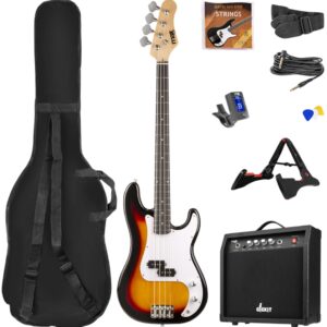 Pack GIGKIT Guitarra El?trica Bass + Amplificador 6 40W (Sunburst) - MAX