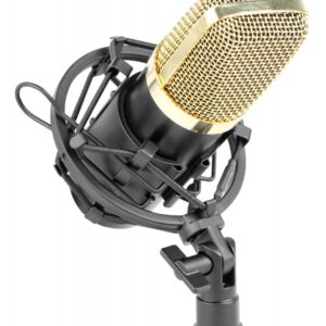 Microfone de Estúdio Condensador (CM650) Preto - VONYX