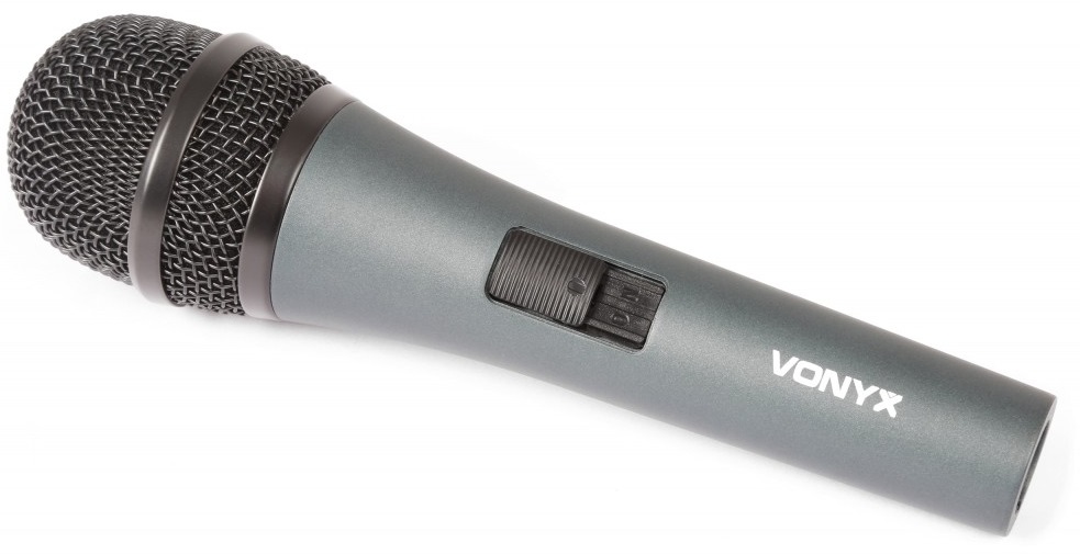 Microfone Dinamico c/ Cabo 5 mts (DM825) - VONYX