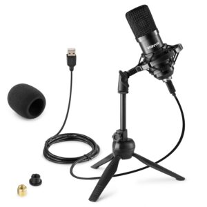 Microfone Condensador USB de Est?dio (CM300B) - VONYX