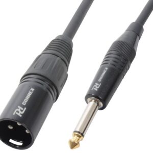 Cabo Jack 6,3mm Macho Mono + Canon Macho (3 mts) - POWER DYNAMICS CONNEX CX38-3