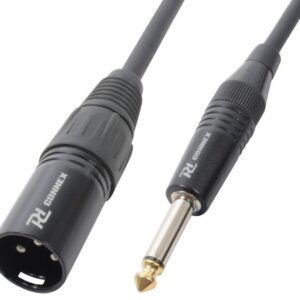Cabo Jack 6,3mm Macho Mono - Canon Macho (8 mts) - Power Dynamics CONNEX