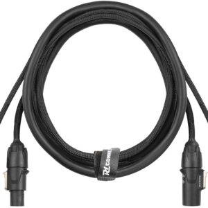 Cabo Powercon TR + XLR Macho - Powercon TR + XLR F?mea (50cm) - PD-CONNEX CX07-05
