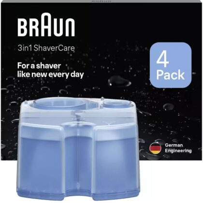 Pack 3x Recargas 3-EM-1 p/ Centro de Limpeza Clean&Charge - BRAUN