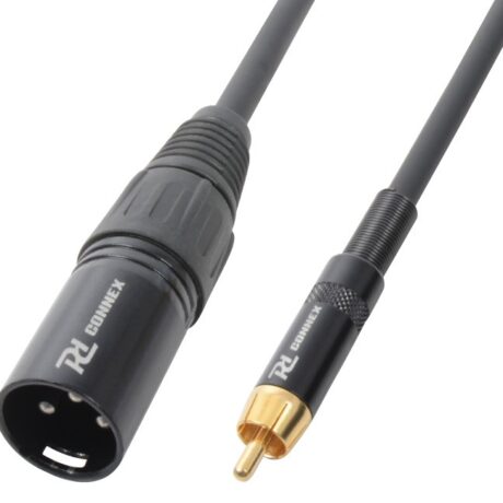 Cabo Canon Macho - RCA Macho (3 mts) - POWER DYNAMICS CONNEX