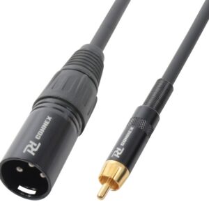 Cabo Canon Macho - RCA Macho (8 mts) - POWER DYNAMICS CONNEX